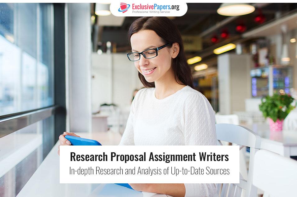 Exclusive Research Proposal Assignment Writers